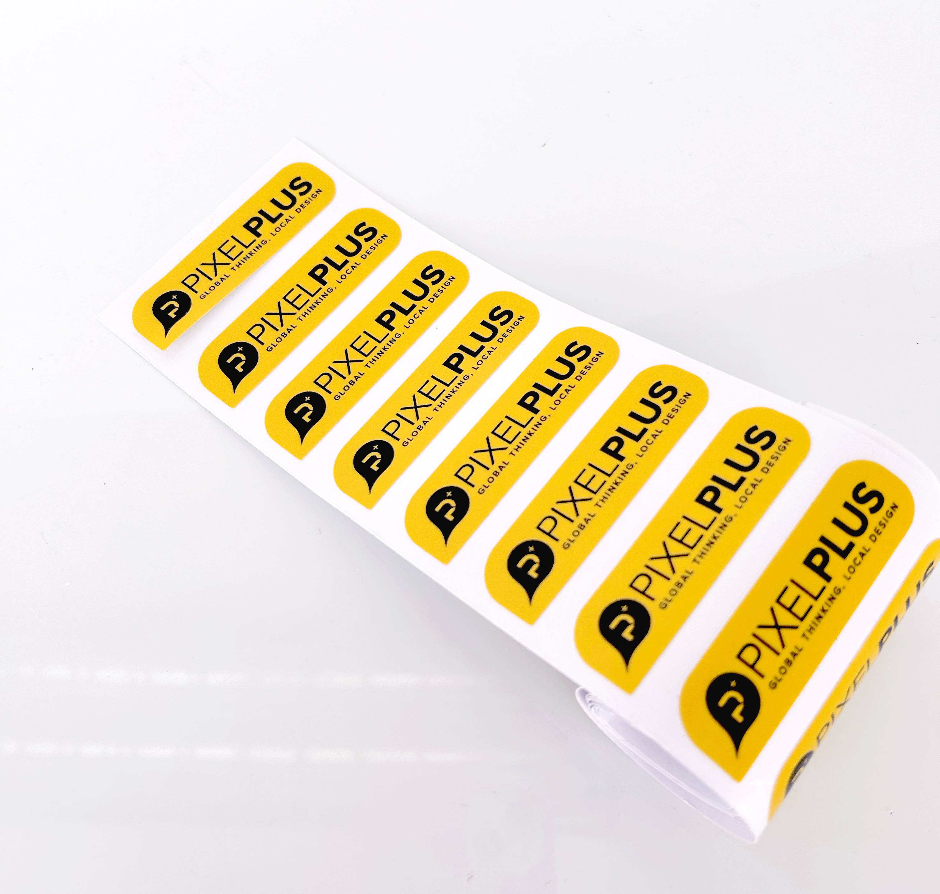 Product Labels on Stripes