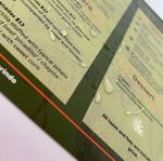 Synthetic Paper Menu 3