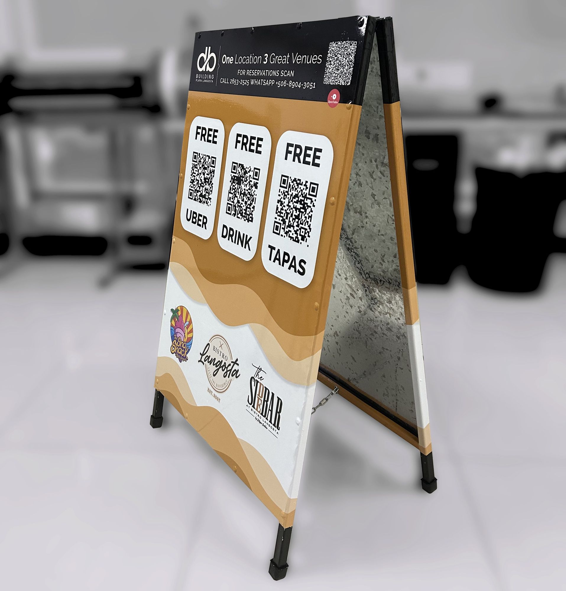 A-Frame Sign (Sandwich Board) 1