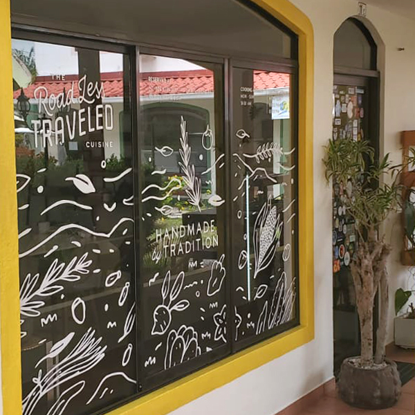 Window Vinyl Lettering 6