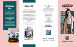 Fashion Brochure Front