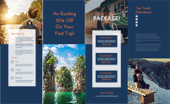 Travel Brochure Back