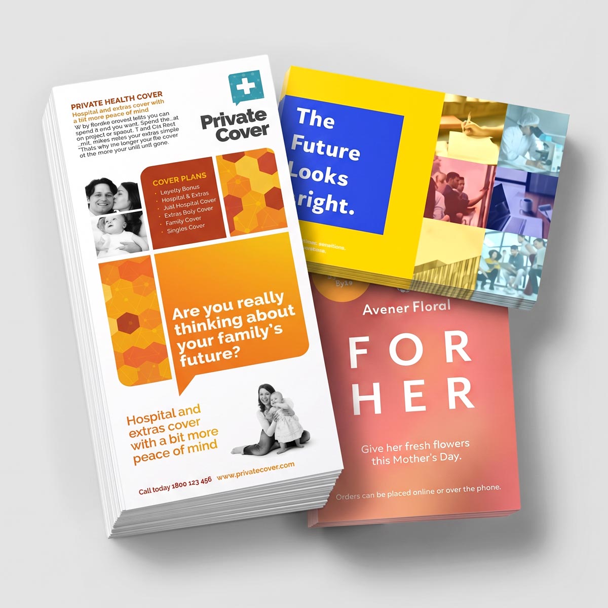 Postcard and flat card category