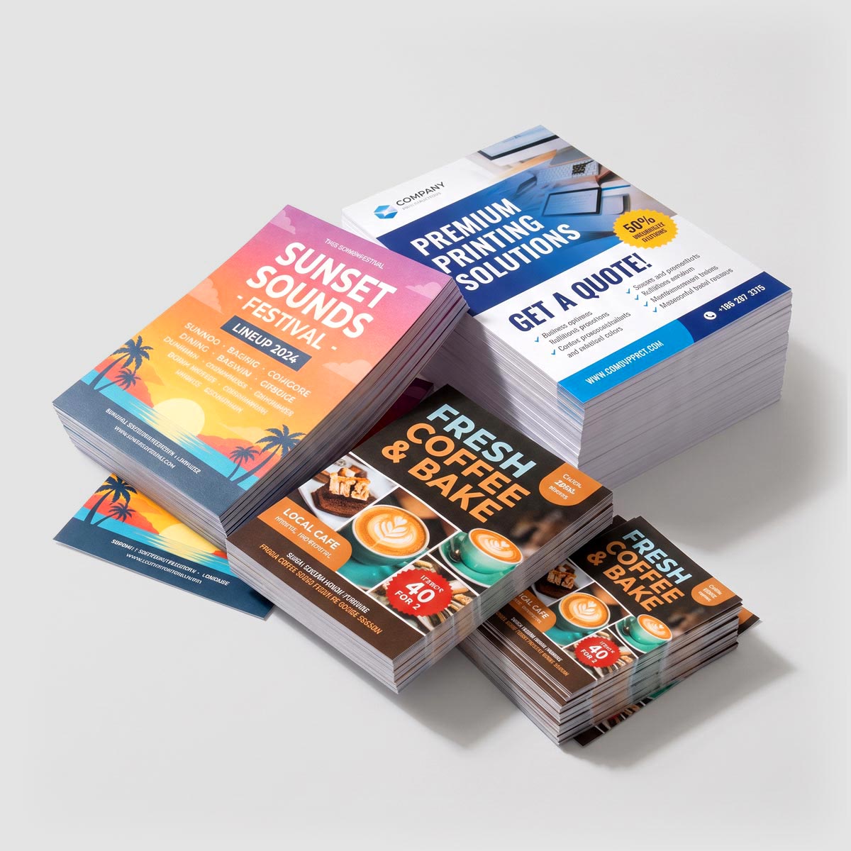 Custom flyer printing category