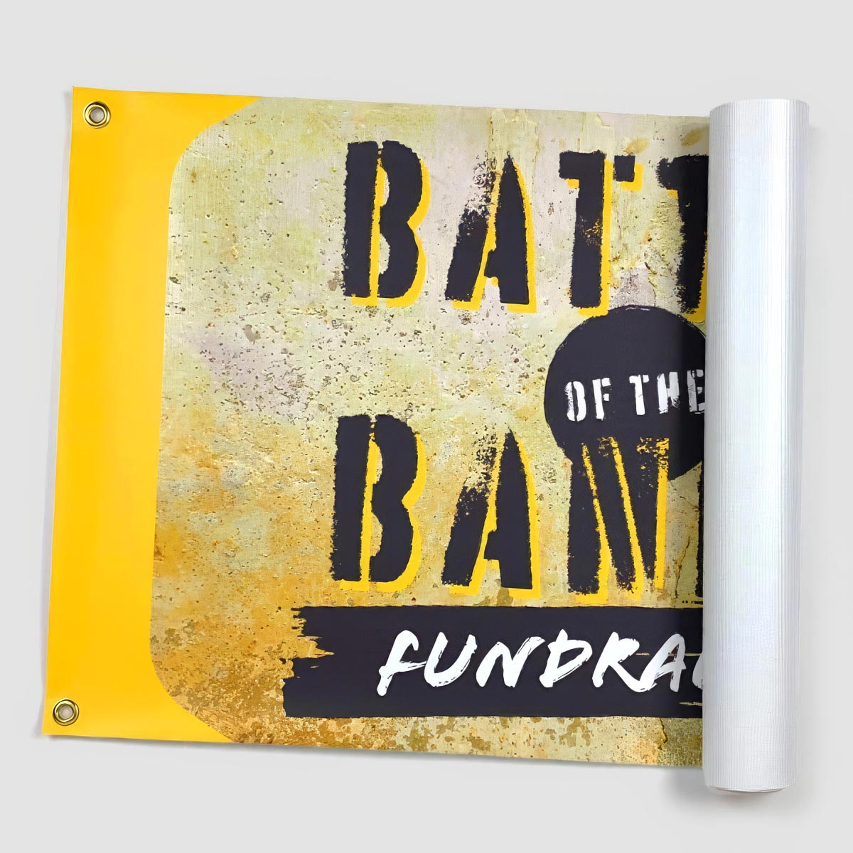 Custom outdoor vinyl banner