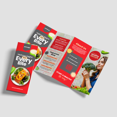 Accordion fold brochure