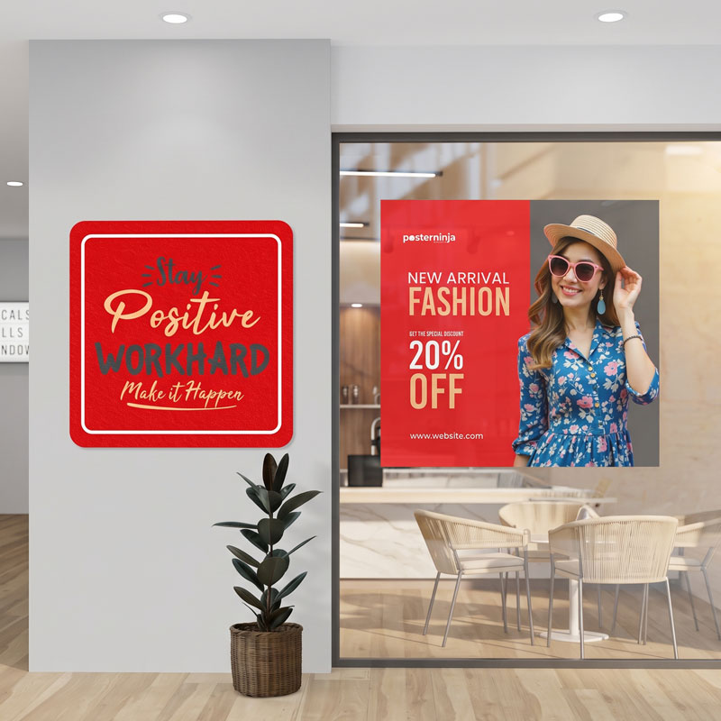 Custom printed decal category