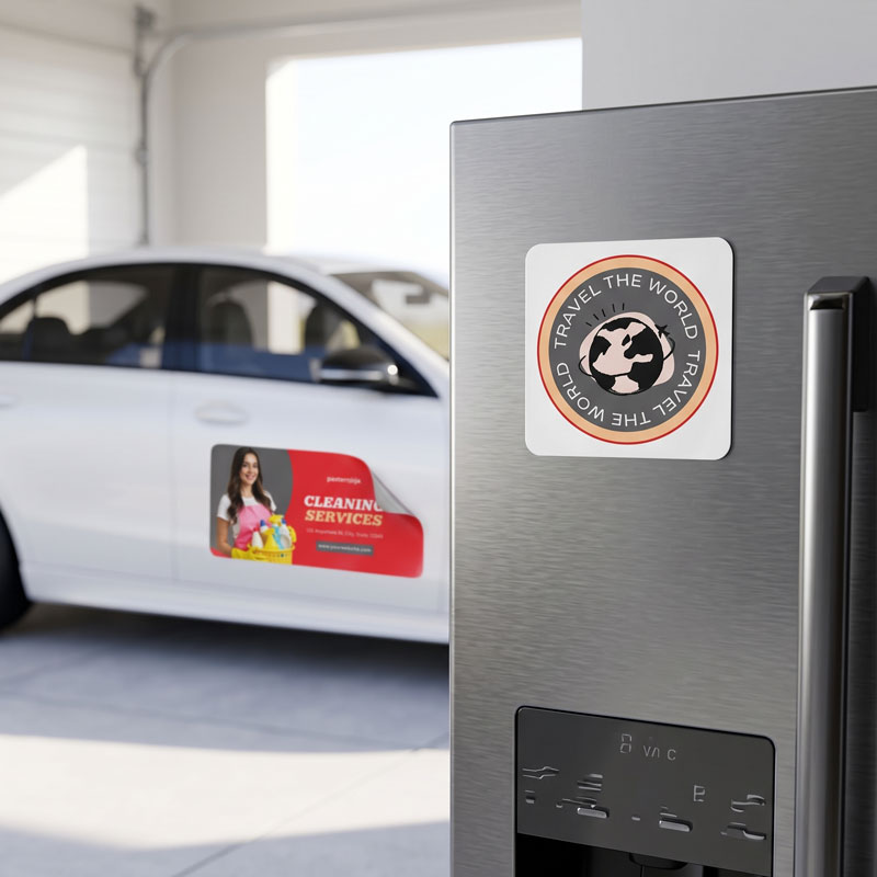 Custom printed magnet category