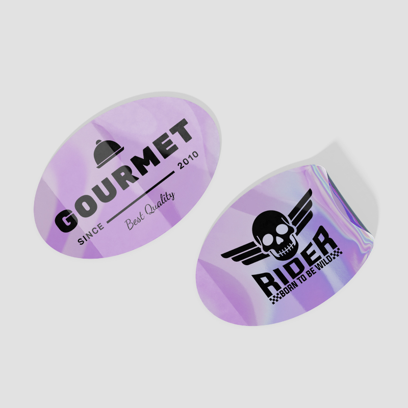 Oval Stickers 3