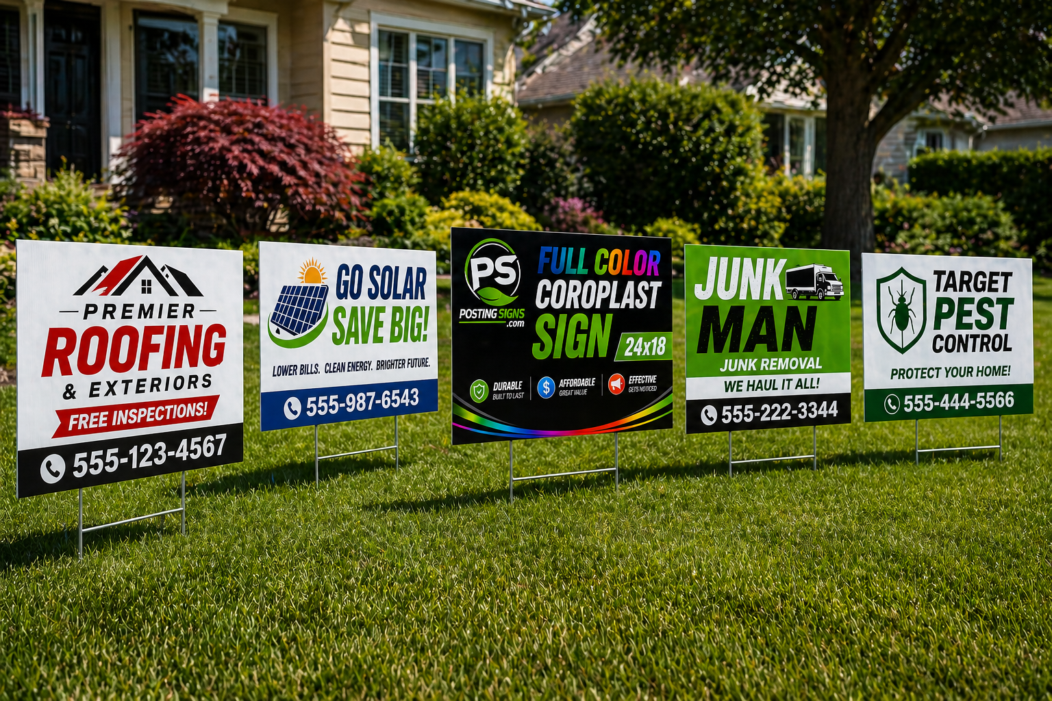 18x24 Coroplast Signs