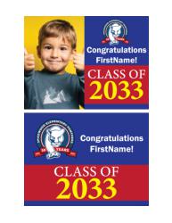 Spicewood Springs Elementary Yard Sign