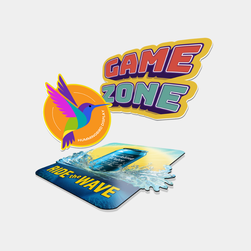 Custom Shape Stickers