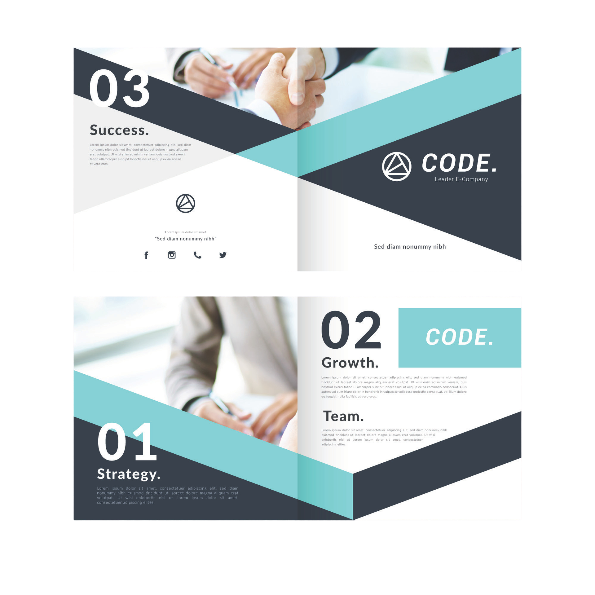 Half-Fold Brochures