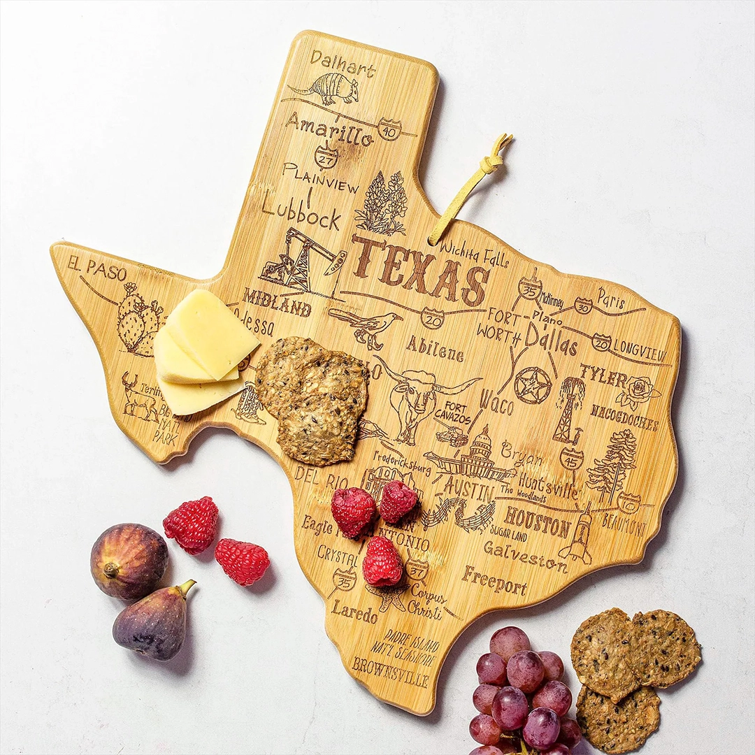 Cutting Board | Texas Shaped Destinations 3