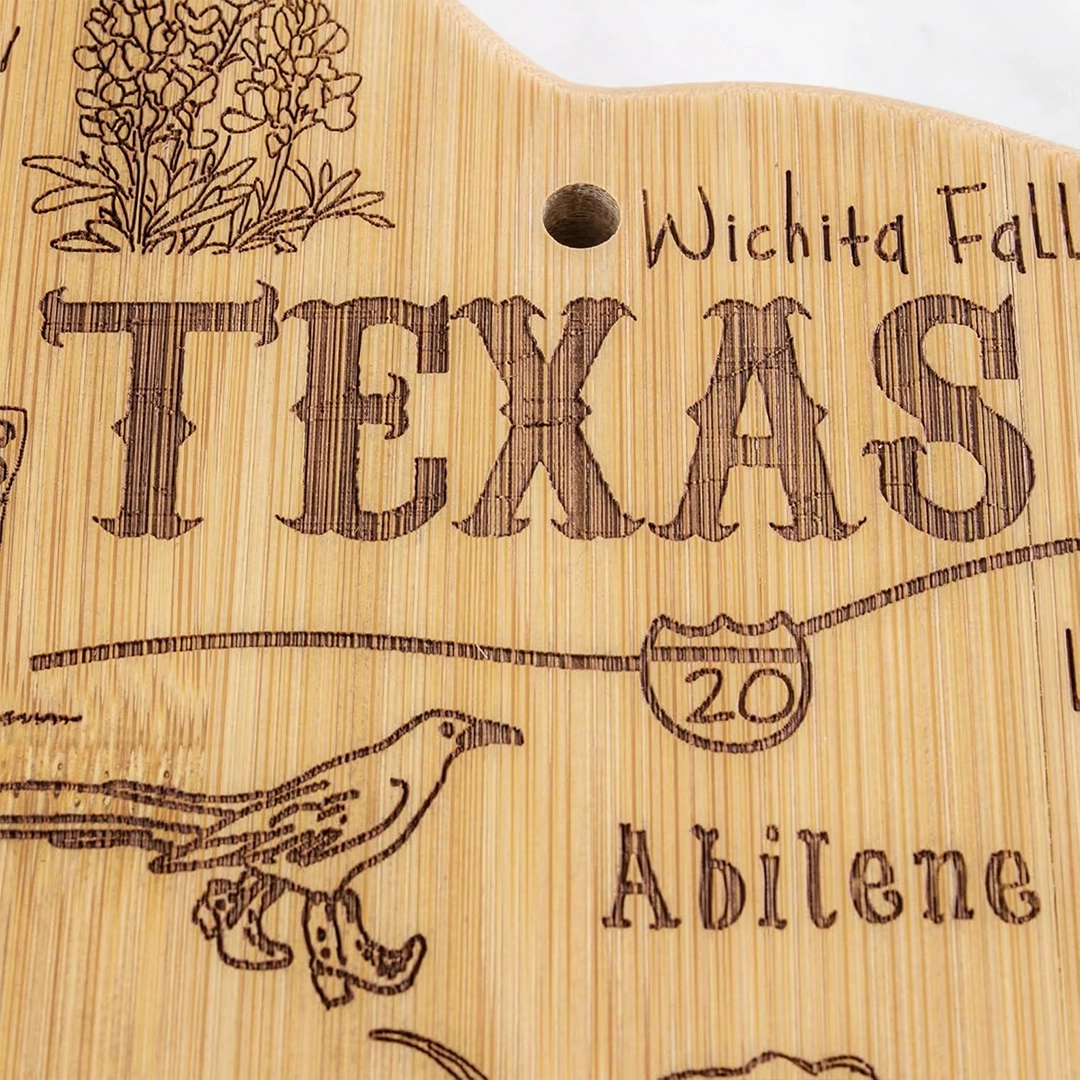 Cutting Board | Texas Shaped Destinations 2