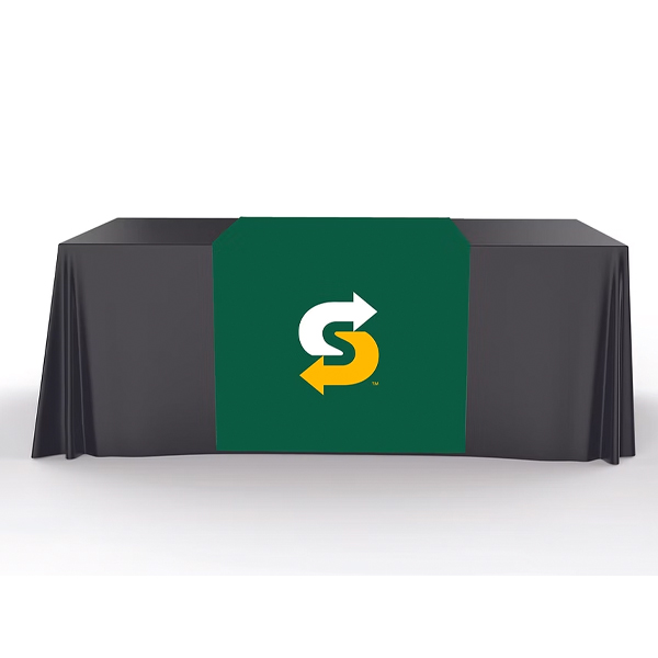 Green Table Runner - Choice Mark Logo