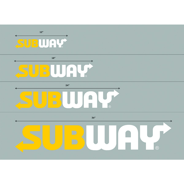 Subway Yellow/White logo