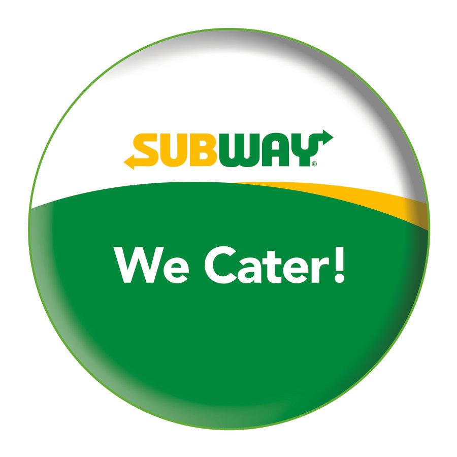 Promotional Buttons - We Cater