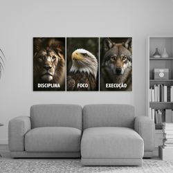 Leão, Águia e Lobo - Disciplina, Foco e Execução