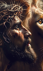 Jesus Cristo com Leão de Judá