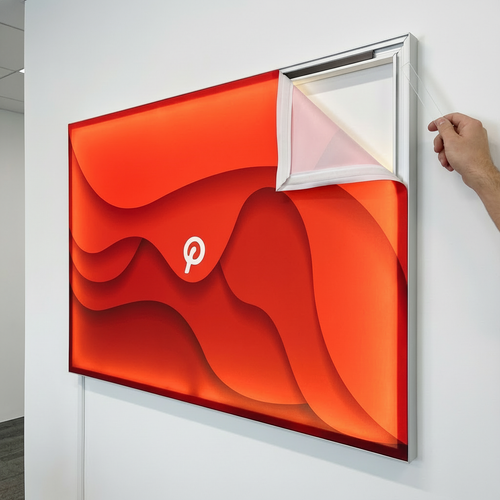 Painel Backlight em Tecido (Easy Frame)