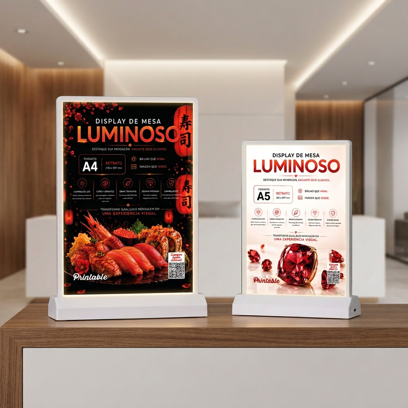 Display de Mesa Luminoso 4