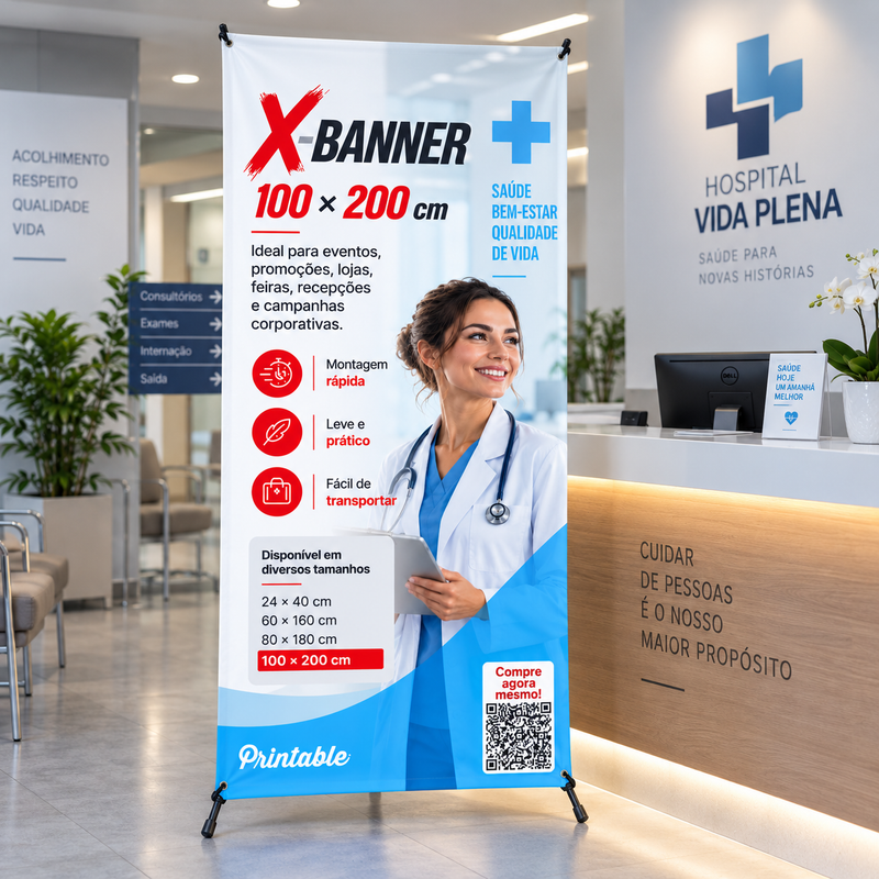X-banner 100x200
