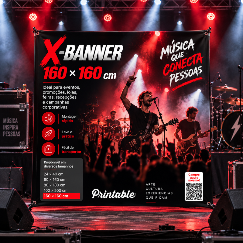 X-Banner 160x160 cm