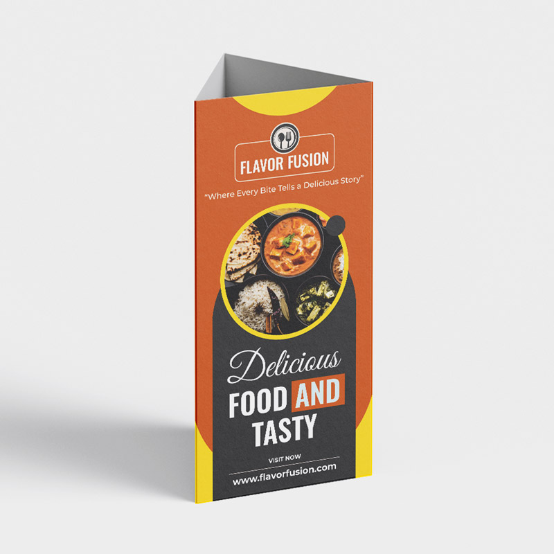 Custom Table Tent Cards for Restaurants, Cafes, and Promotions