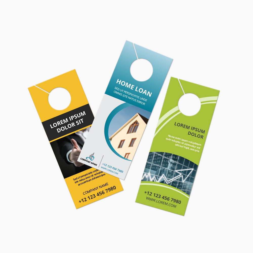 Door Hangers Single Side