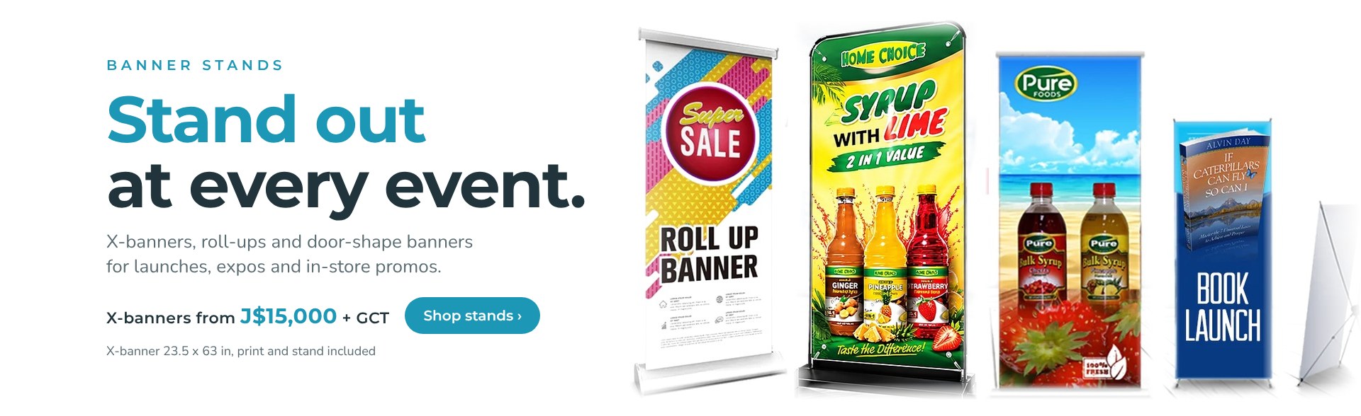 Banner Stands (house style)
