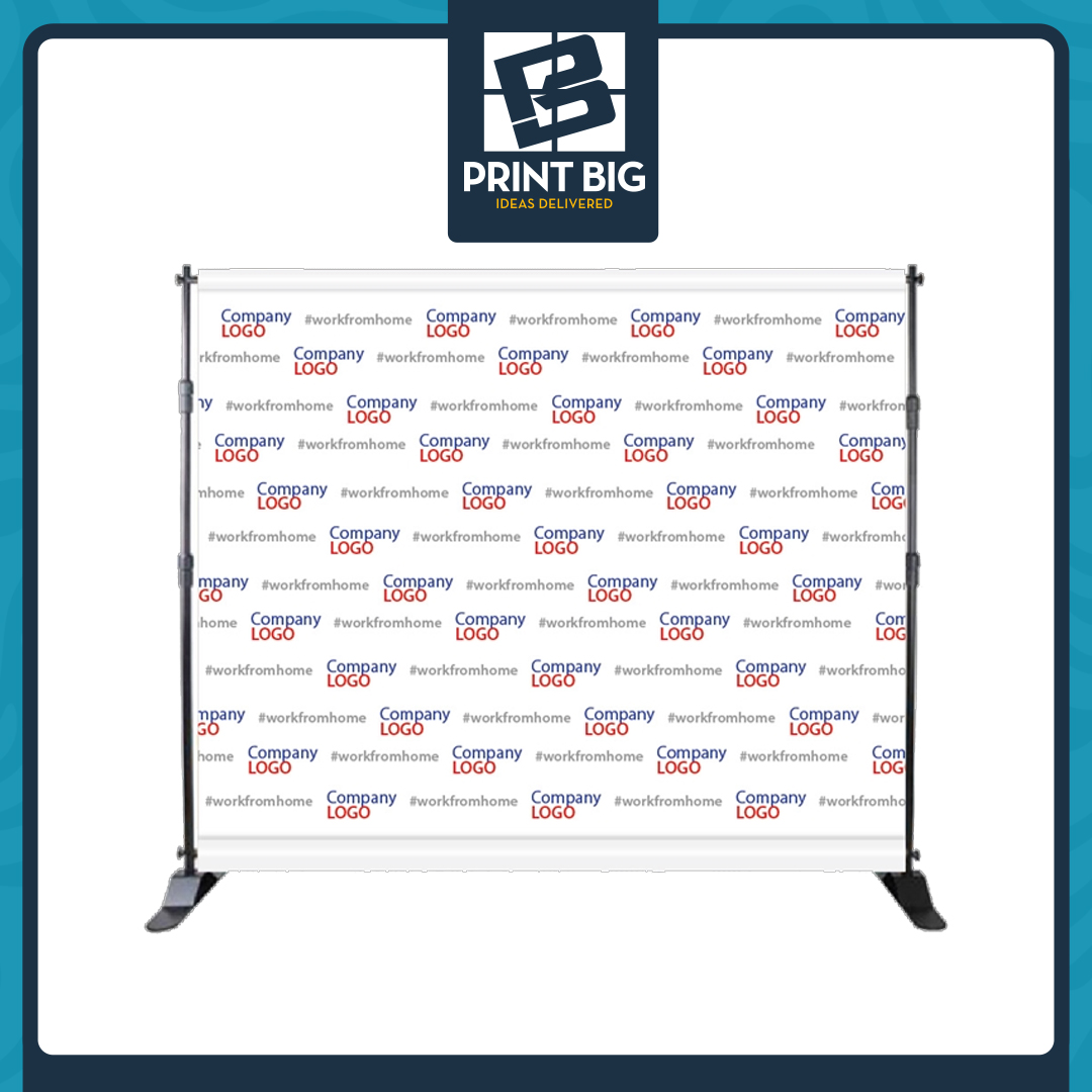 Backdrop Kit (Step and Repeat Banner w/ Kit)