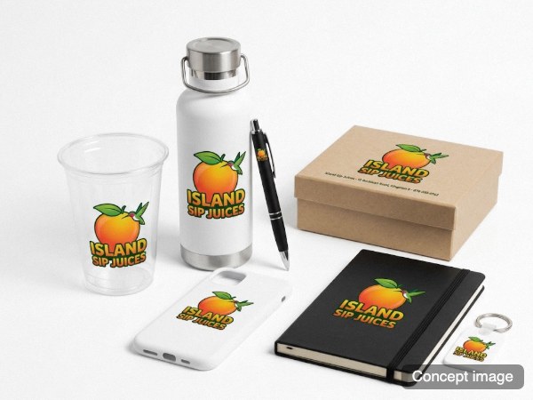 Your Logo on Promotional Items (Cups, Pens & Gifts)
