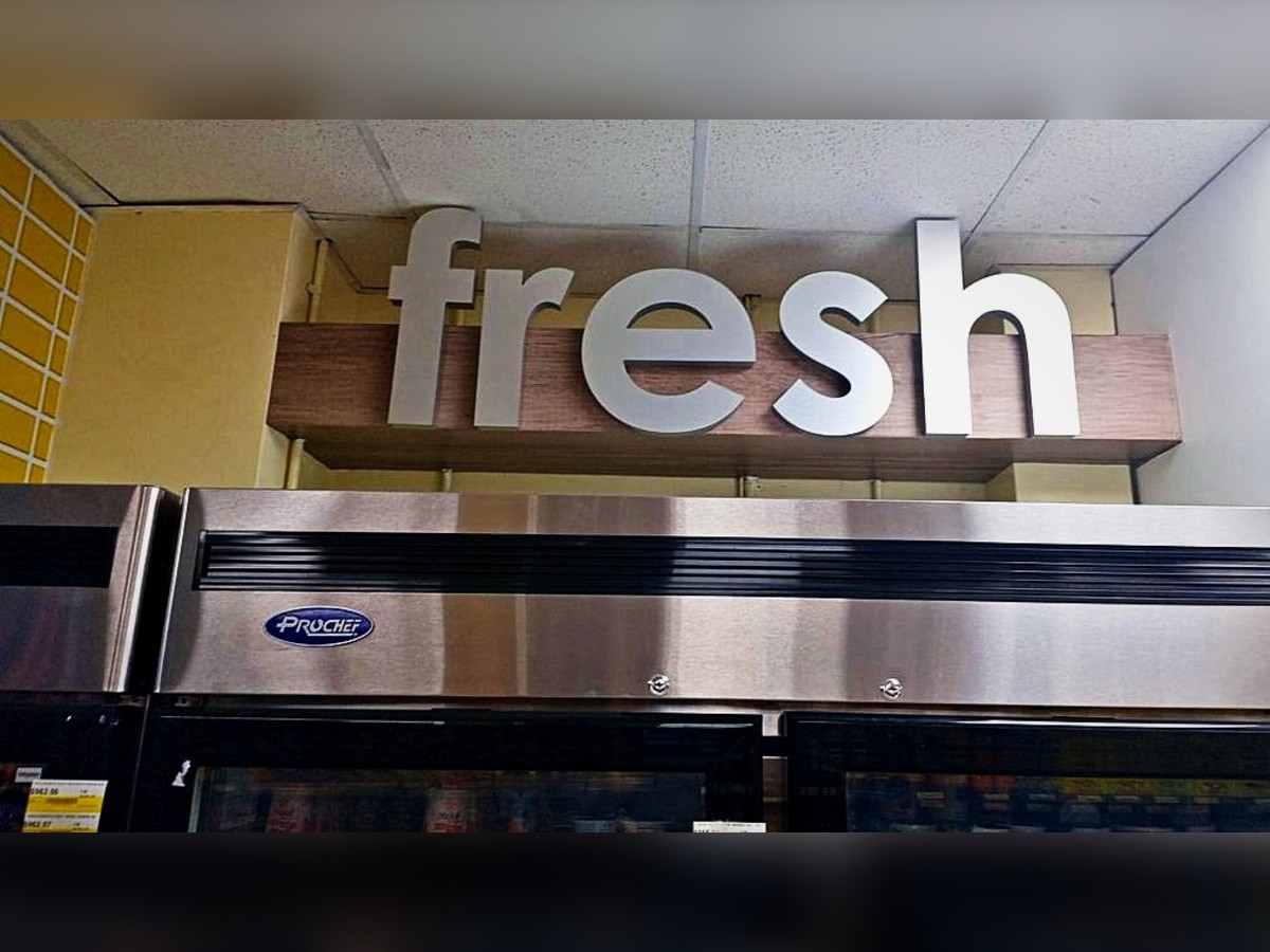 3D lettering · fresh