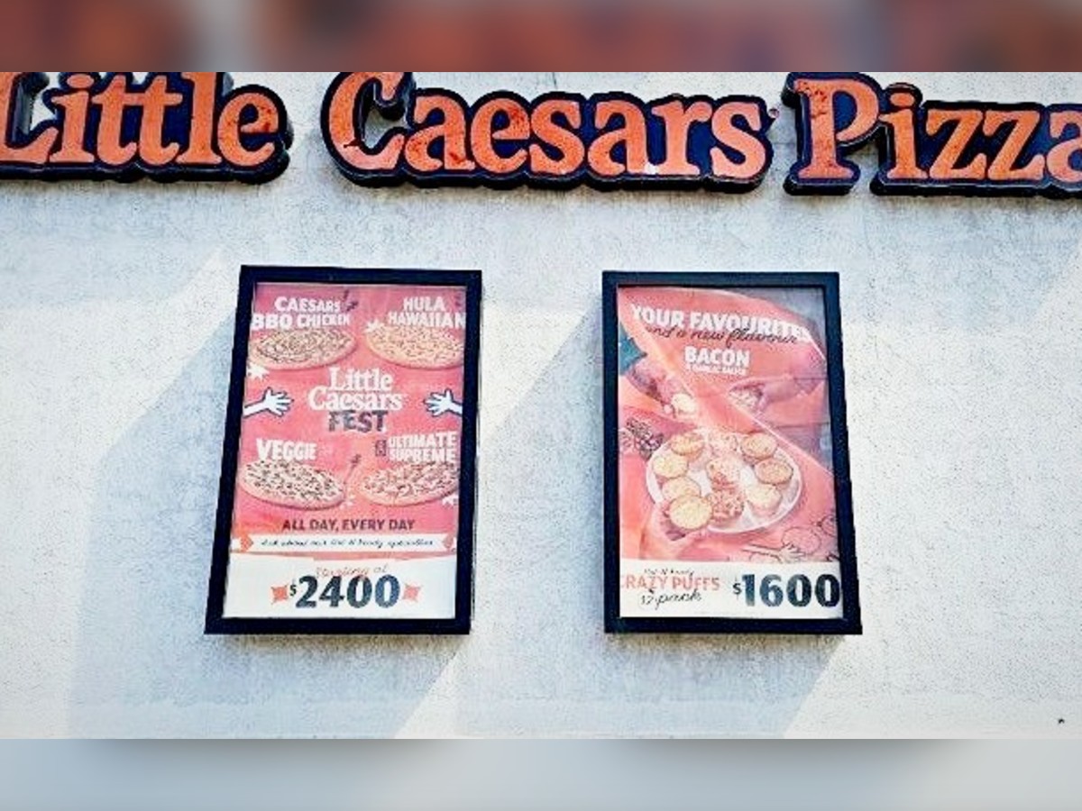 Framed posters · Little Caesars