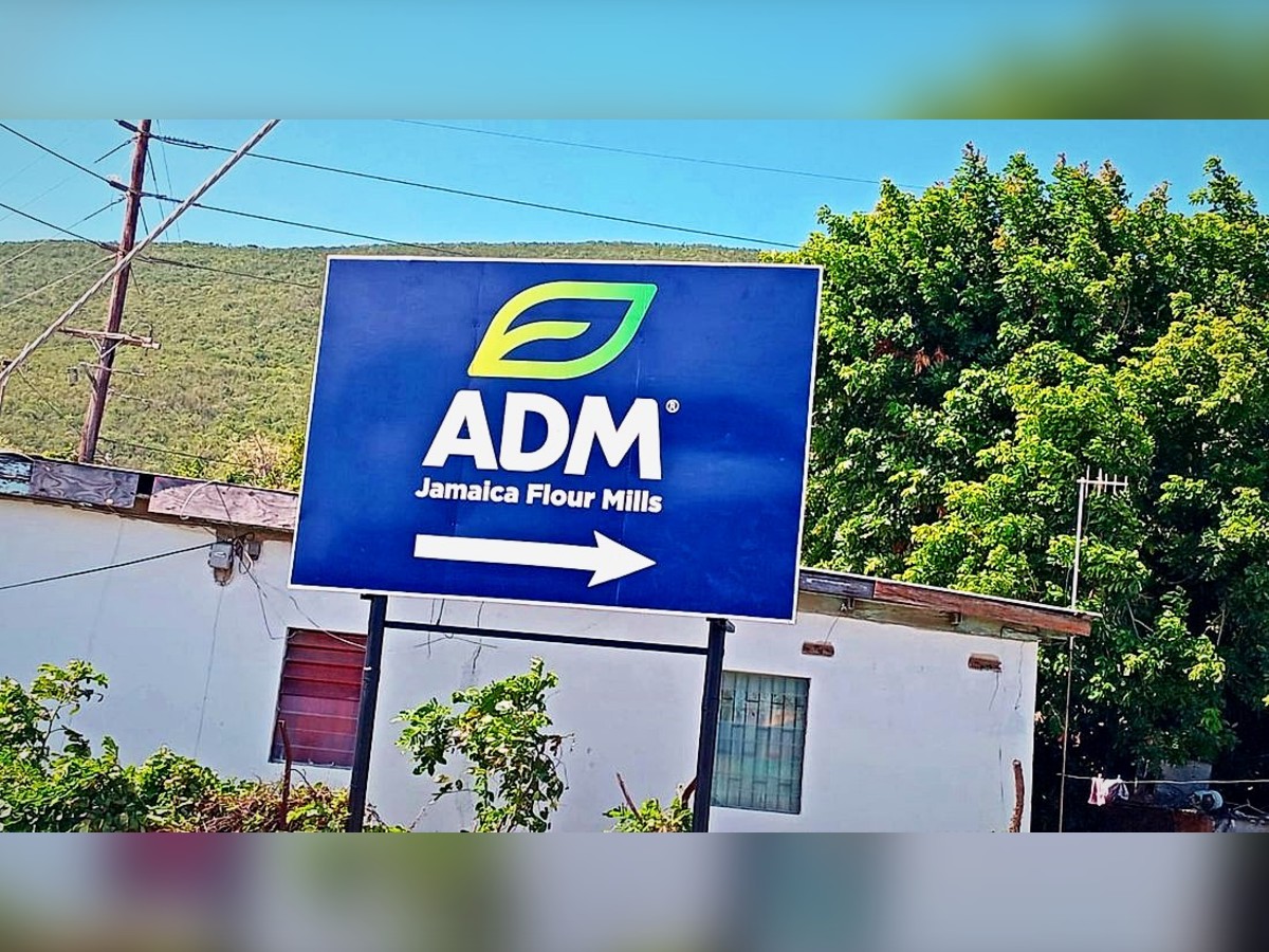 Directional sign – ADM Jamaica Flour Mills