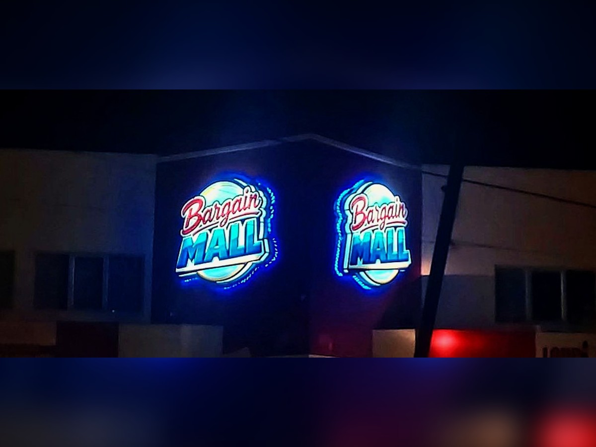 Lit logo signs