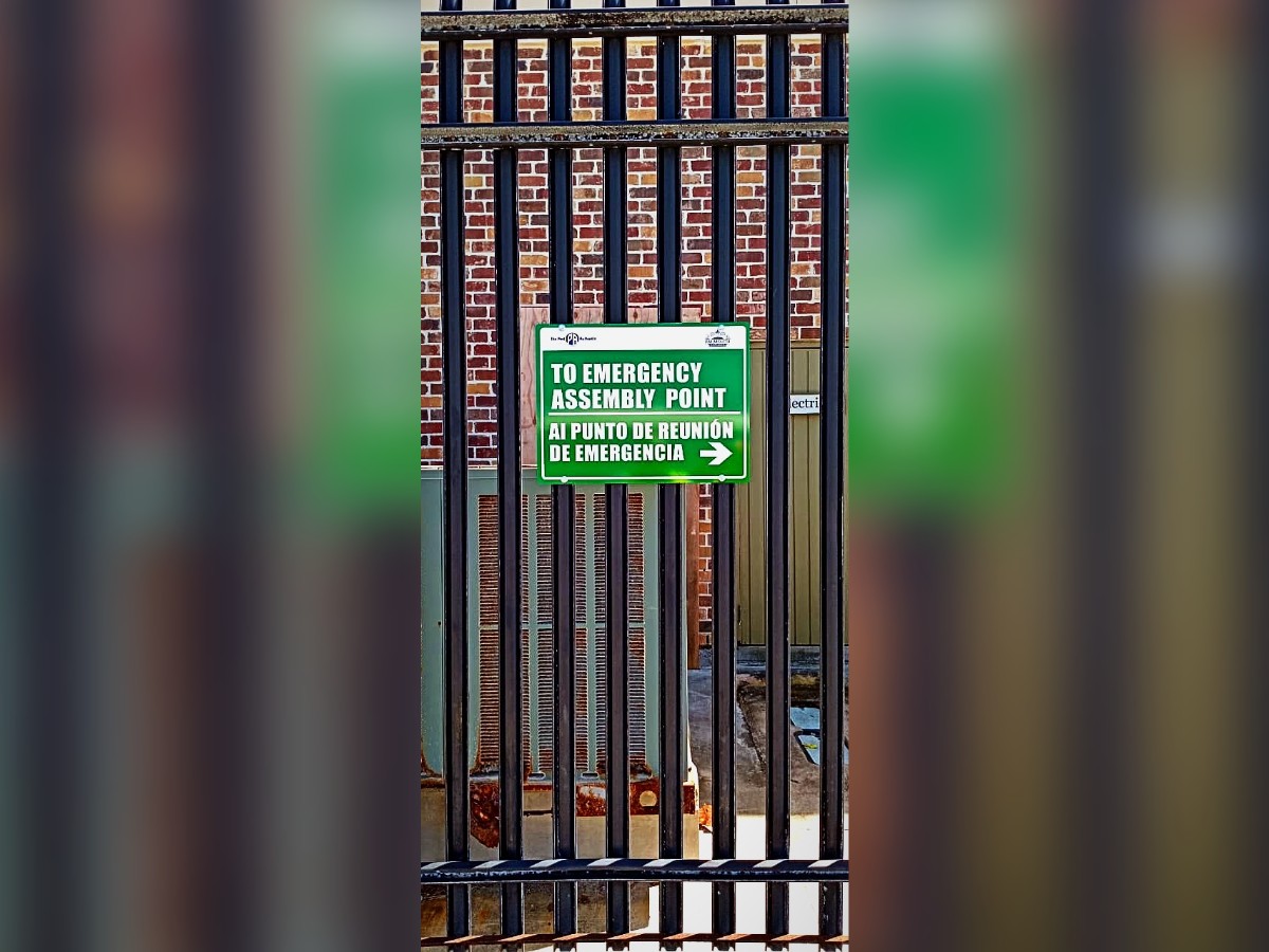 PVC notice and safety signs - Port Authority, Falmouth