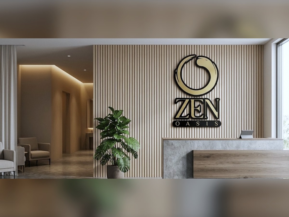 Flat 3D logo · ZEN Oasis