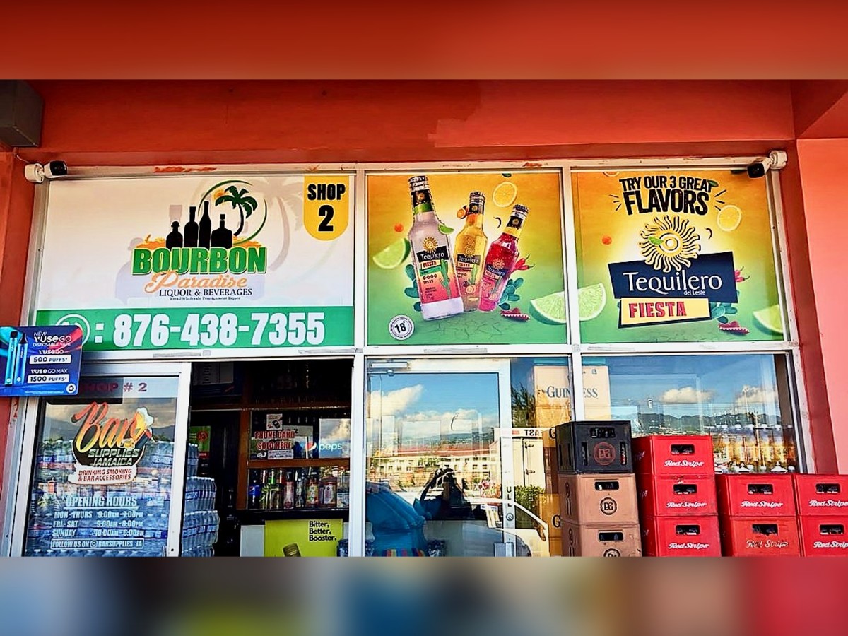 Storefront window graphics