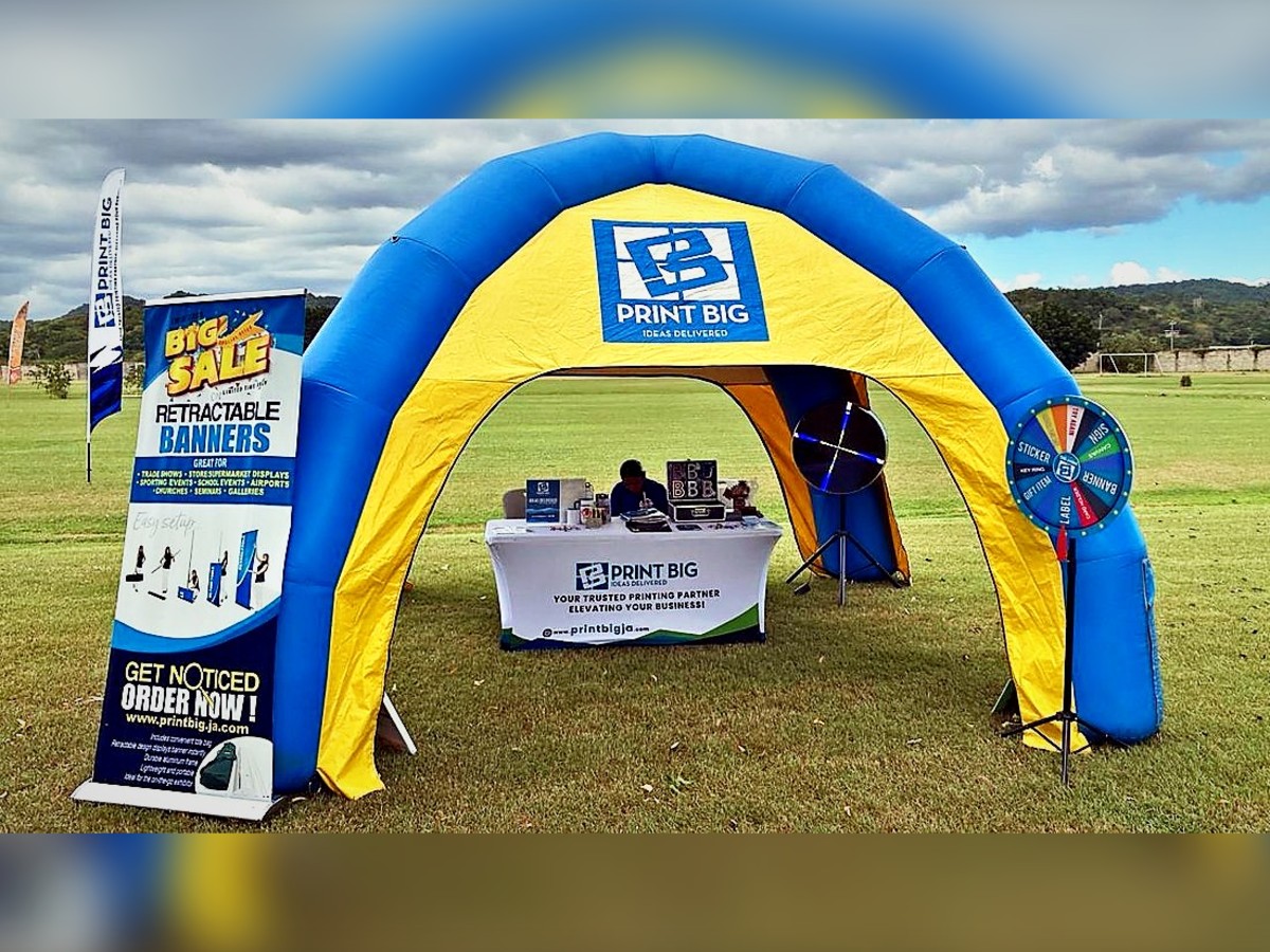 Inflatable tent and booth · Print Big