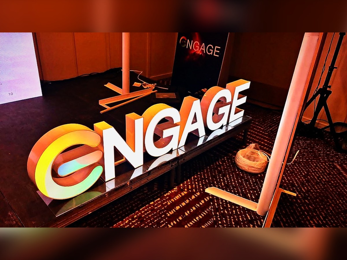 Illuminated letters · ENGAGE