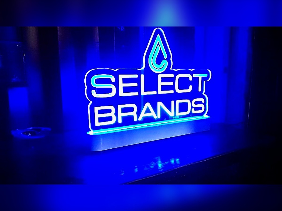 Lit sign · Select Brands