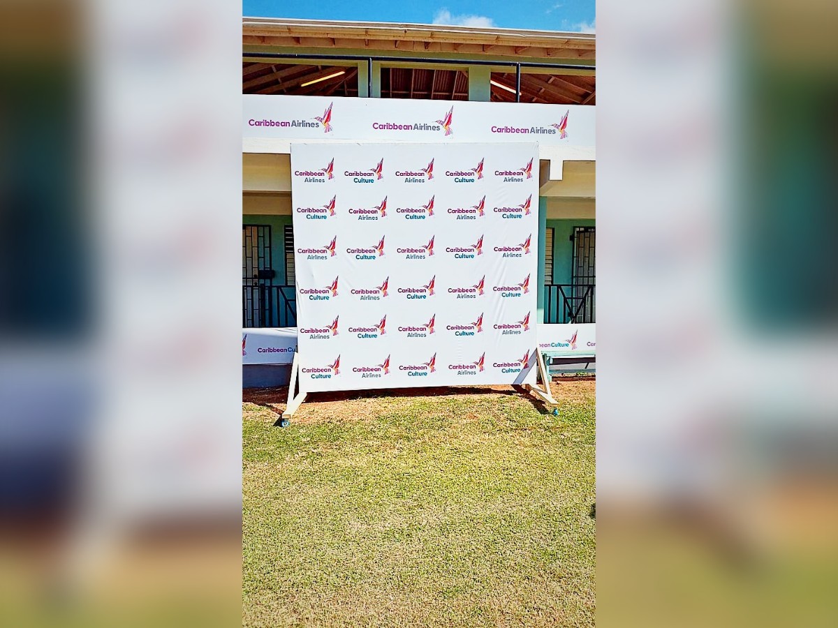 Step-and-repeat · Caribbean Airlines