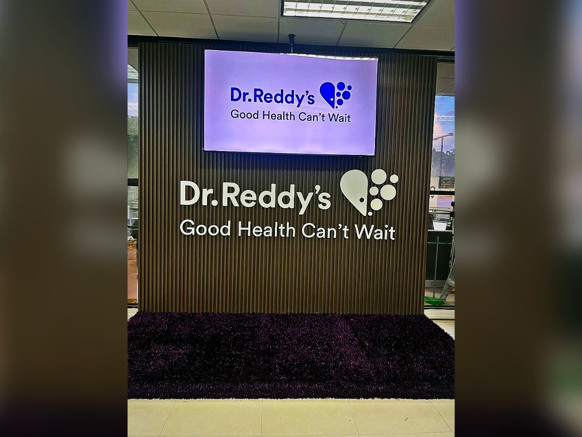 Wall branding · Dr. Reddy's