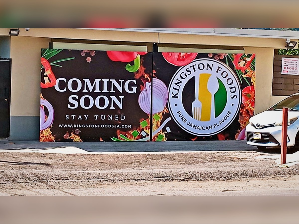 Shutter graphics · Kingston Foods