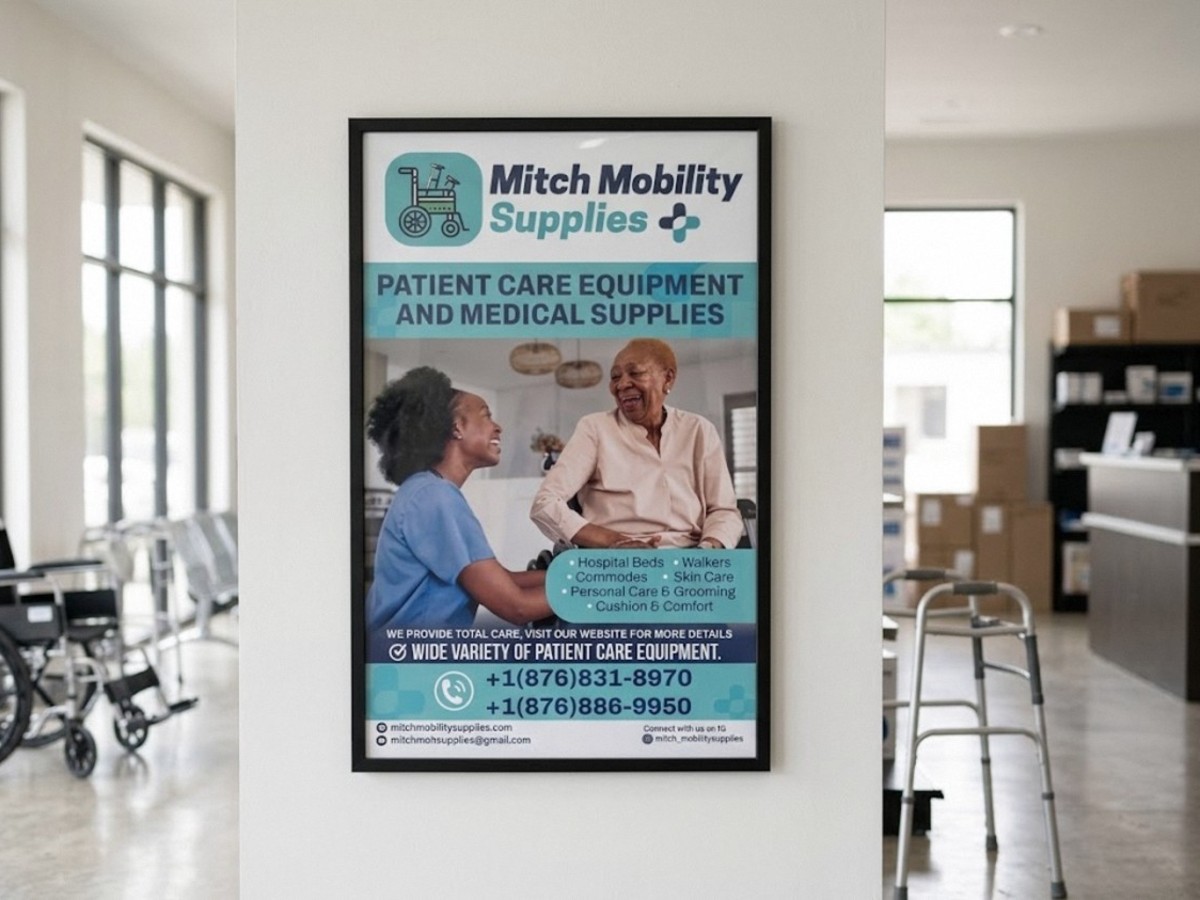 Framed poster · Mitch Mobility Supplies