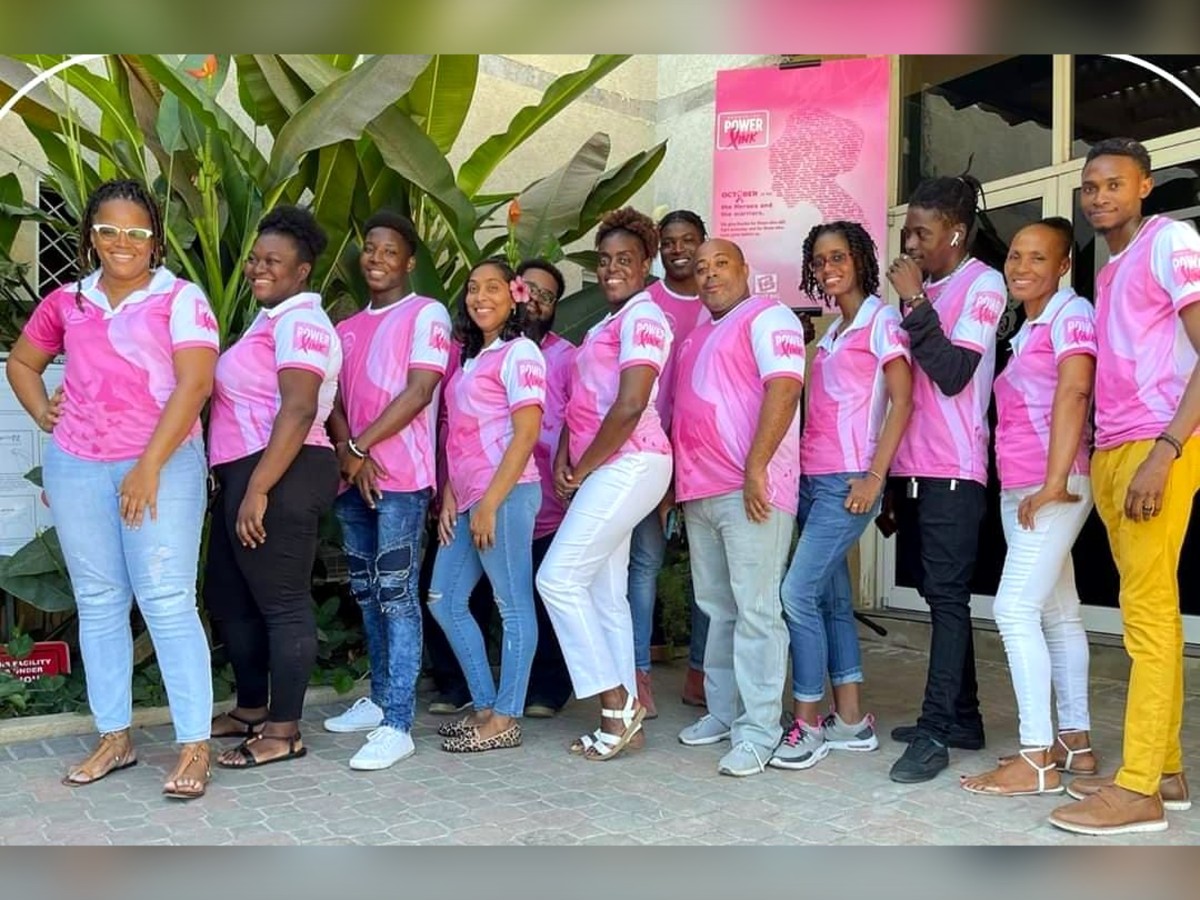 360 print team shirts – Power Pink campaign