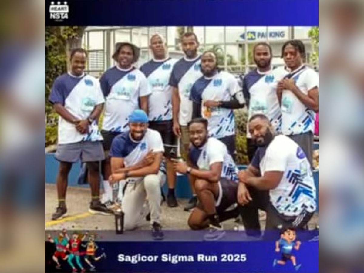 Run shirts – Sagicor Sigma Run 2025 (HEART/NSTA team)