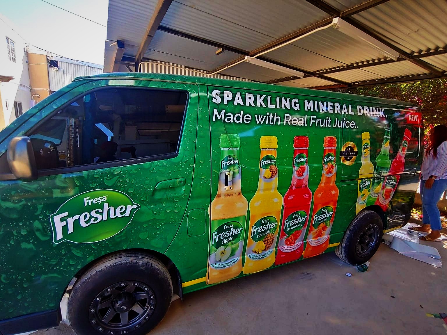 Van full wrap · Fresher